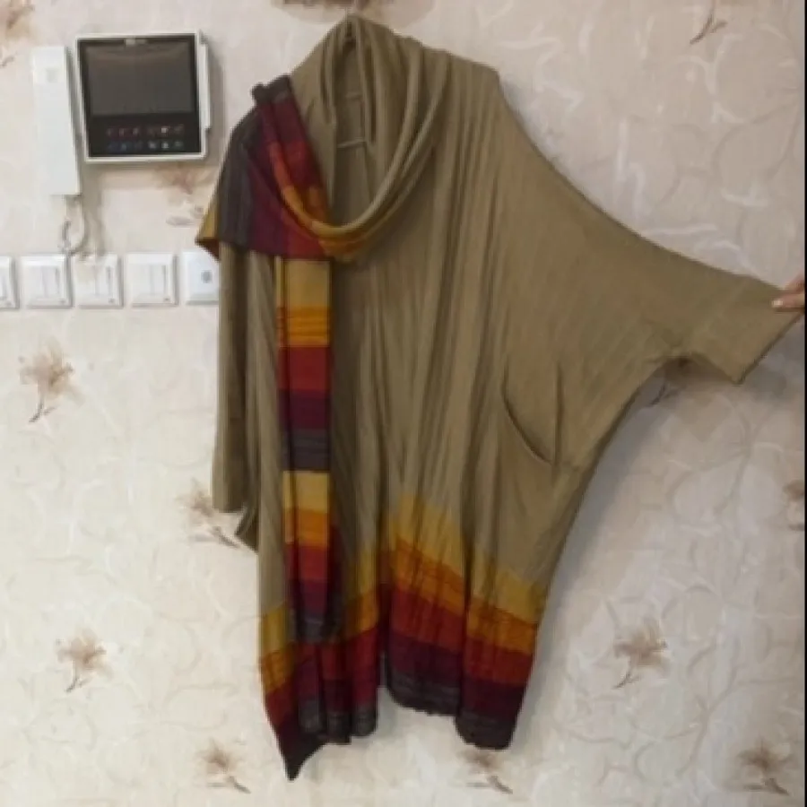 پانچ و شال بافت زنانه