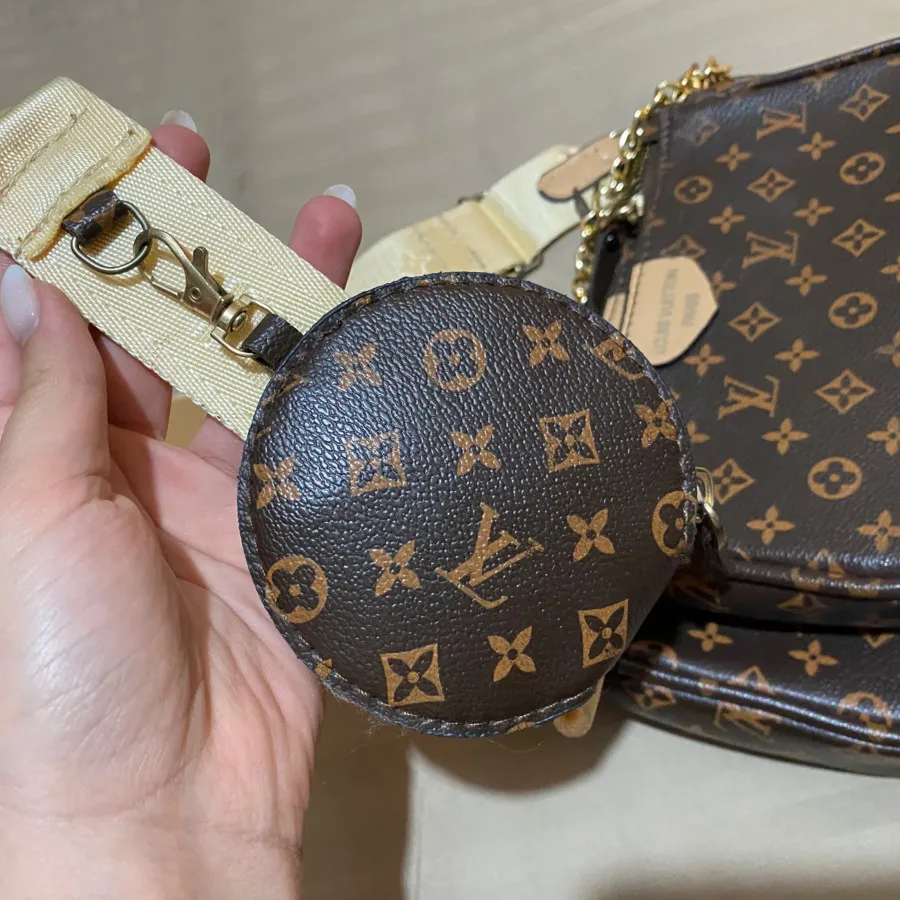 کیف قهوه ای طرح LV