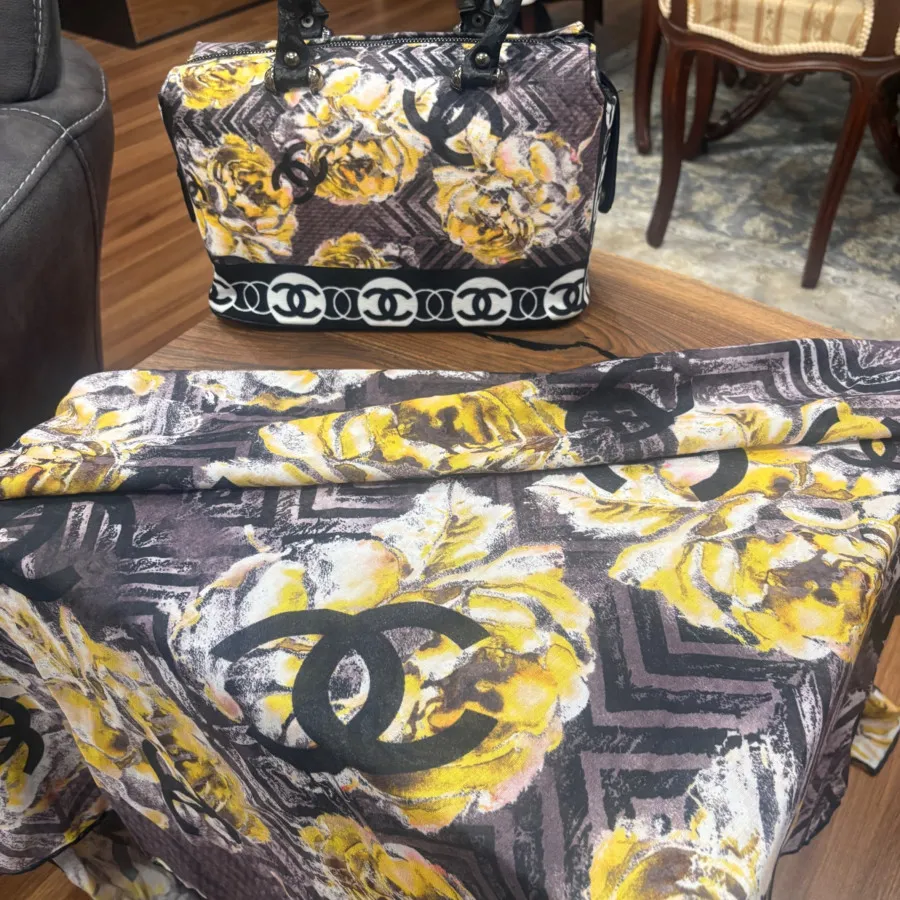 ست کیف و روسری