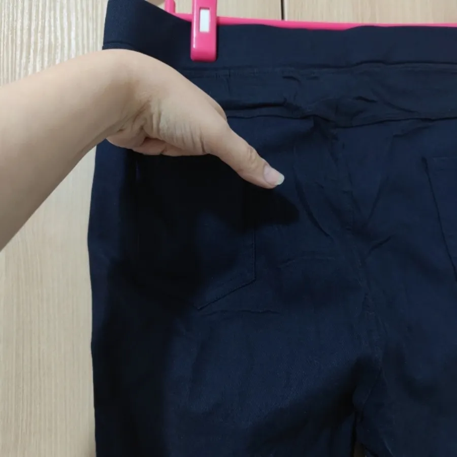 شلوار استرچ سایزبزرگ سرمه