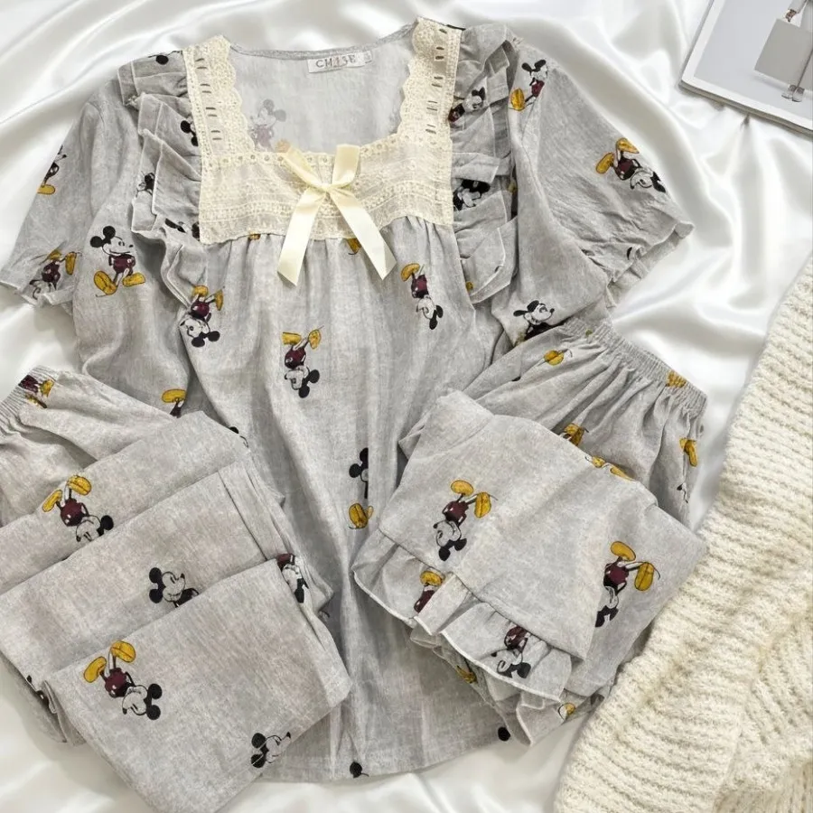 بلوزشلوارشرتک نخ موسیلین