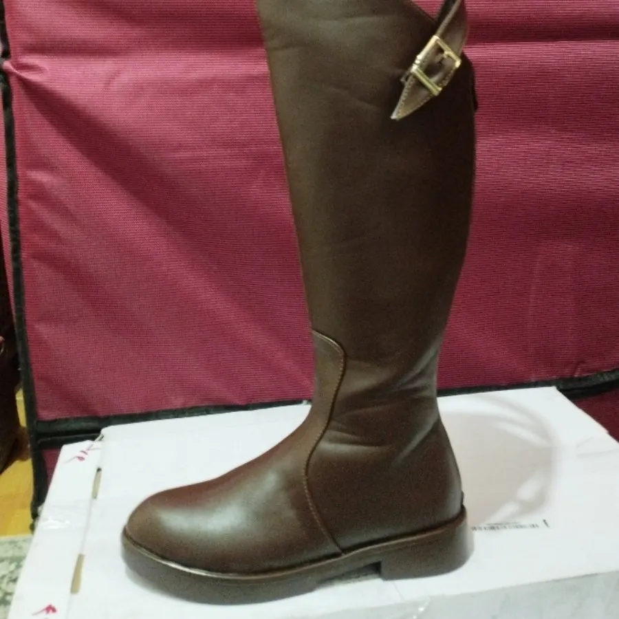 بوت بلند قهوه ای