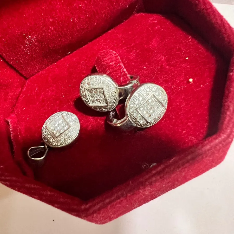 نیم ست نقره