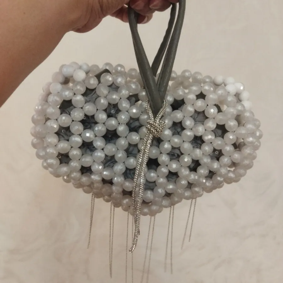 کیف مرواریدی مجلسی