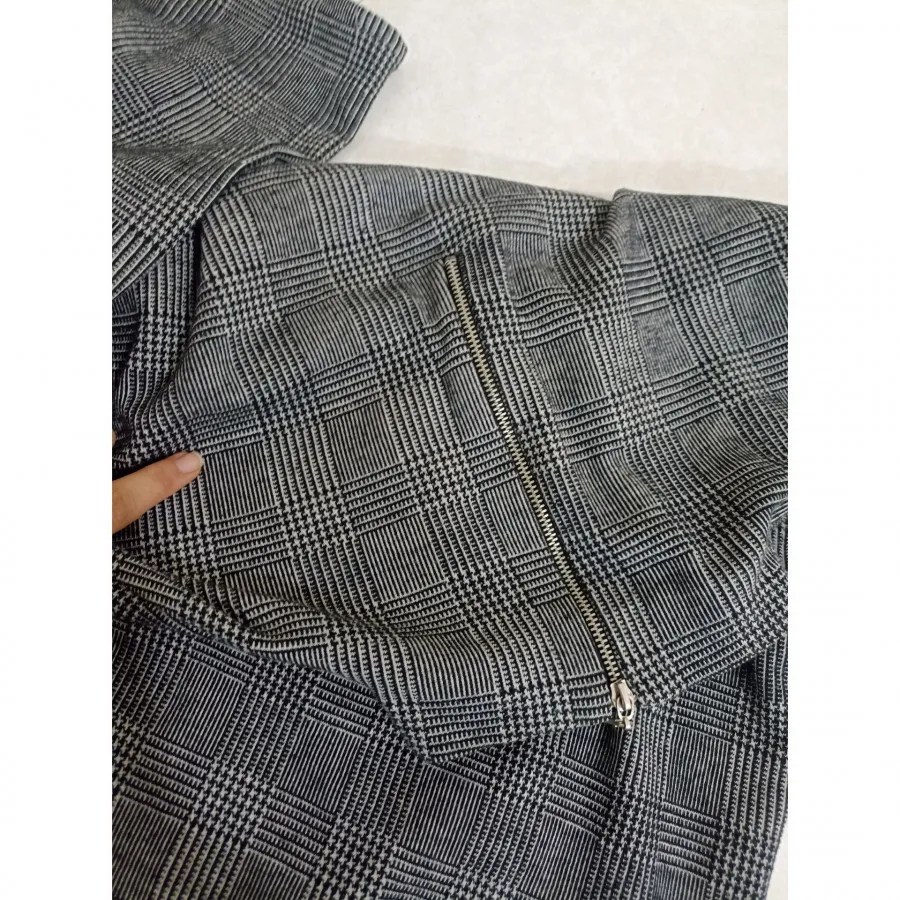 شومیز پشمی چهارخونه