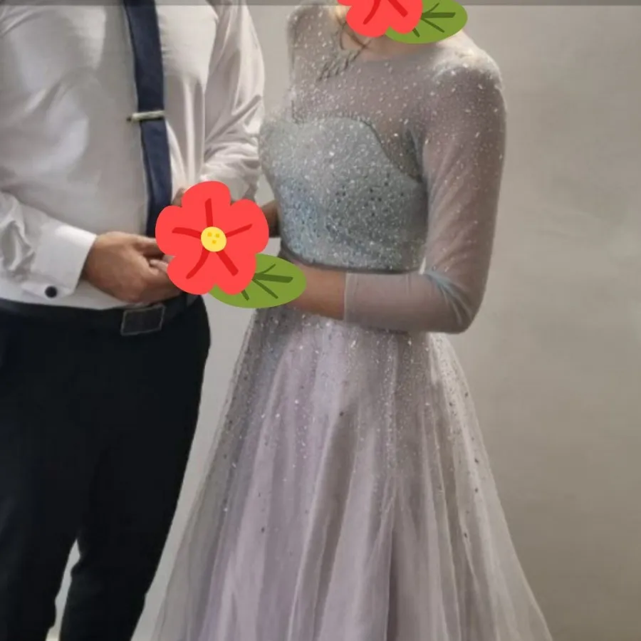 پیراهن مجلسی یاسی روشن