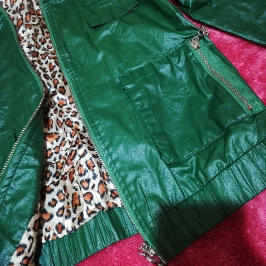 کاپشن طرح چرم خارجی