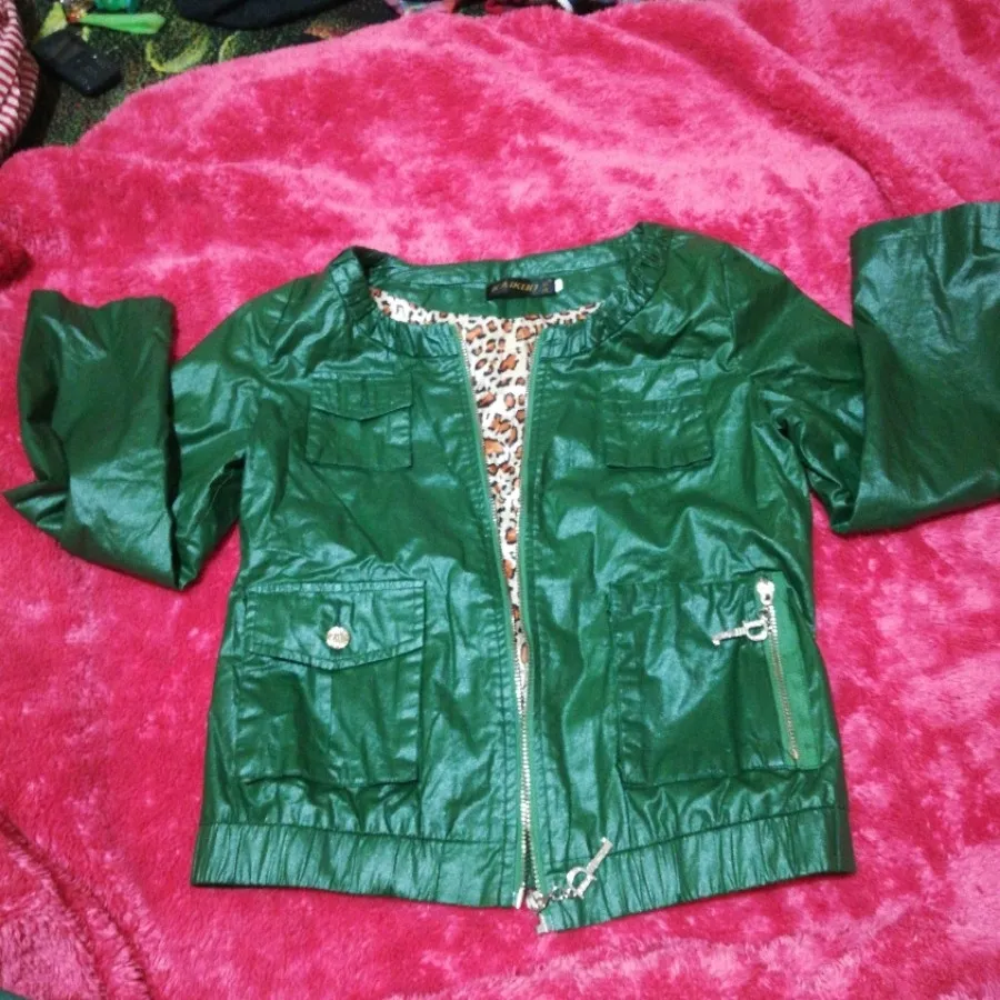 کاپشن طرح چرم خارجی