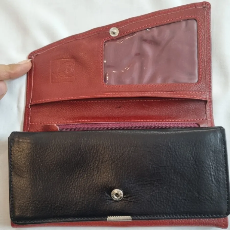 کیف پول زنانه چرم