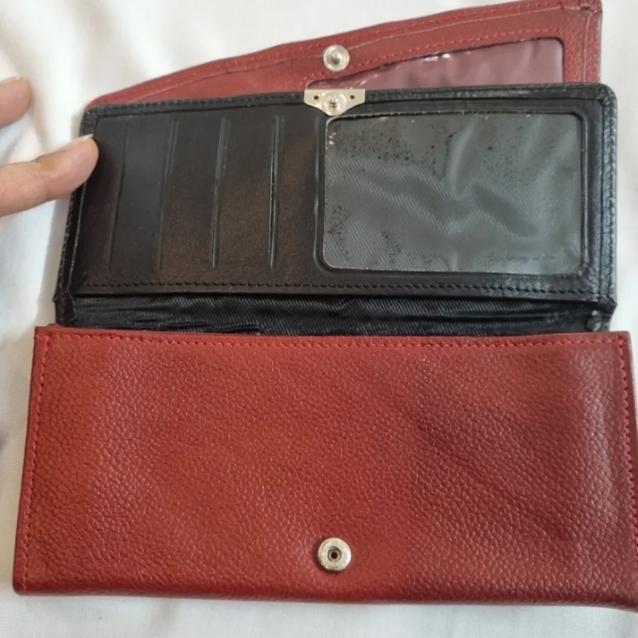 کیف پول زنانه چرم