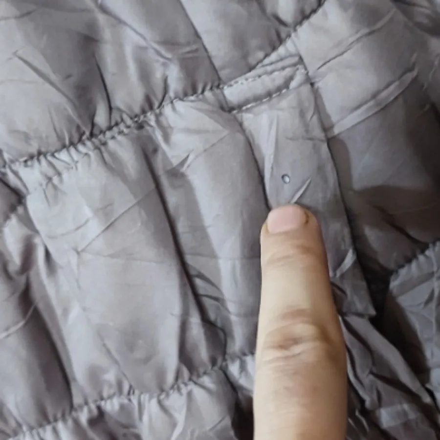 کاپشن داخل الیاف خط ریز