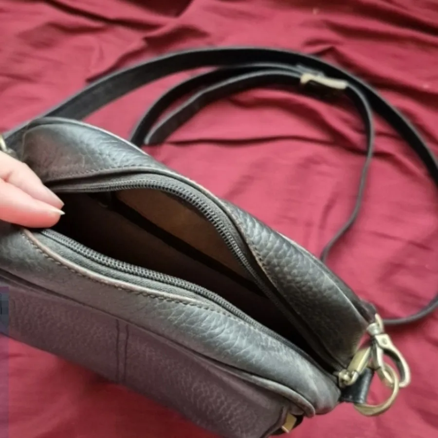 کیف چرم مشکی