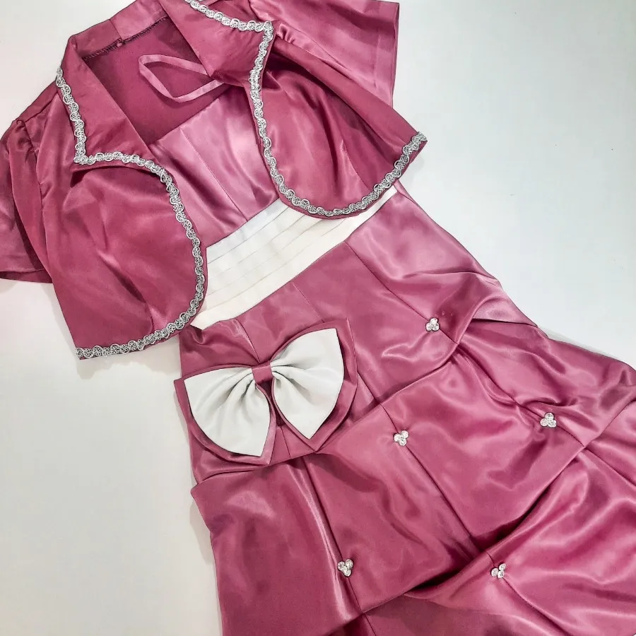 پیراهن ساتن امریکایی با