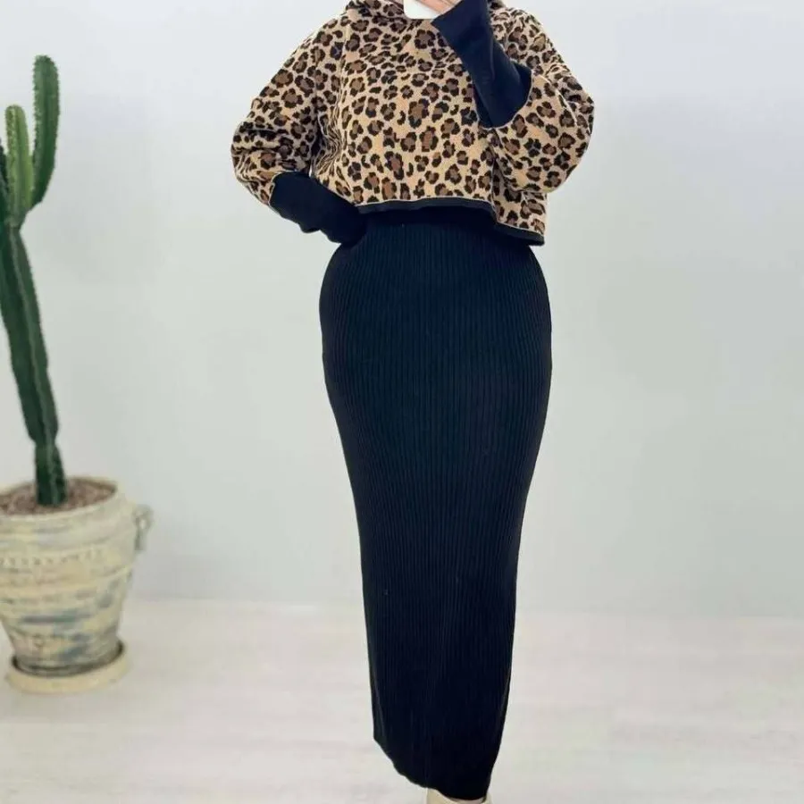 ⚜️ست سارافون و رویه پلنگی