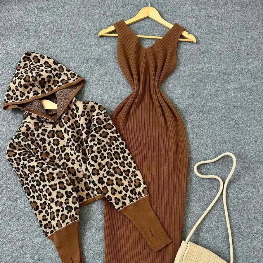 ⚜️ست سارافون و رویه پلنگی