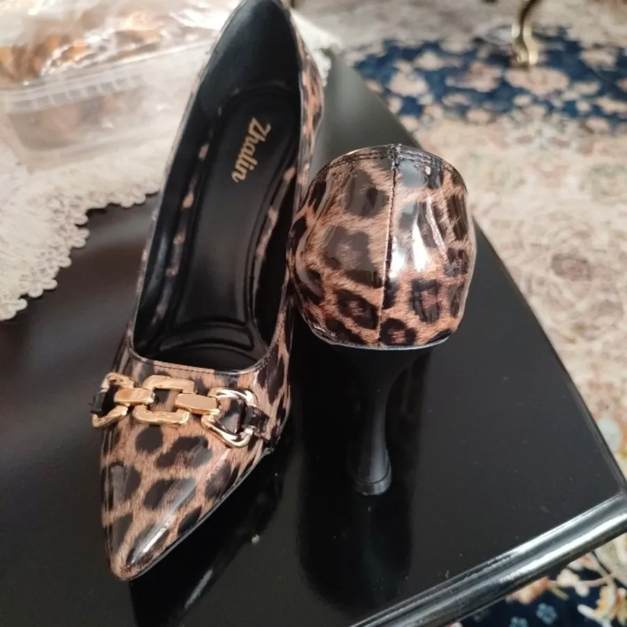 کفش مجلسی پلنگی