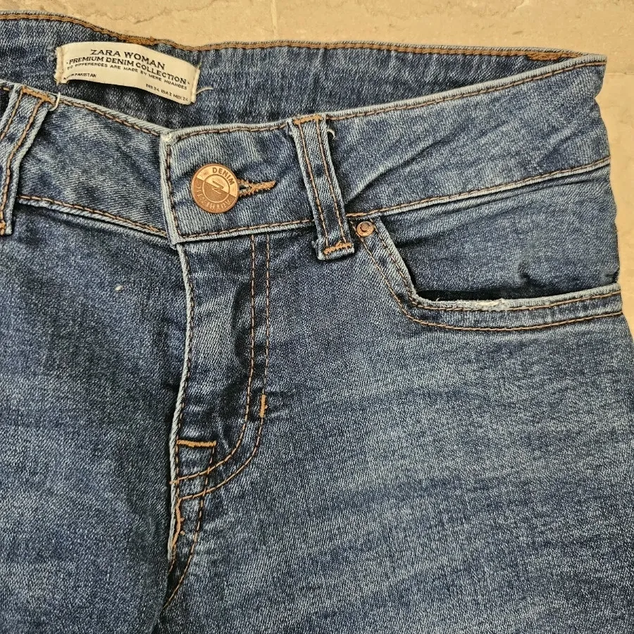 شلوار جین اسکینی زارا