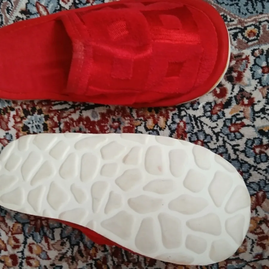 دمپایی روفرشی حوله ای