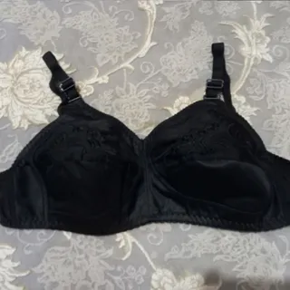 سوتین کتان مشکی