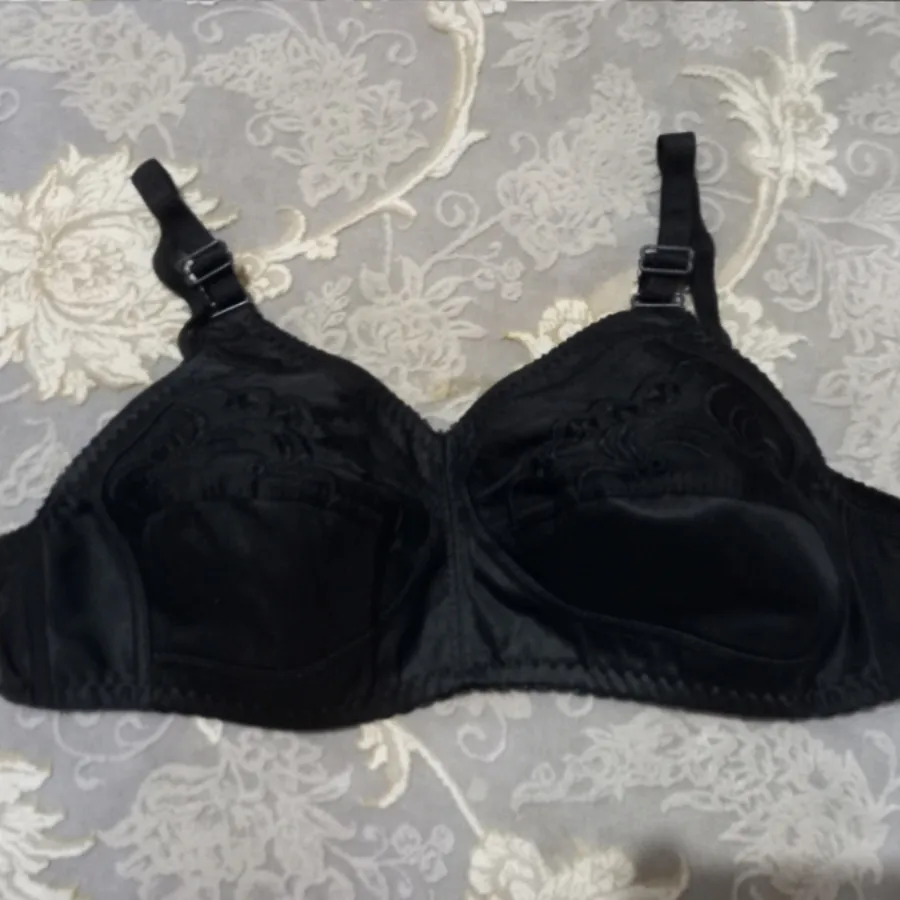 سوتین کتان مشکی