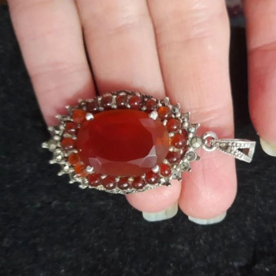 گردنبند قدیمی نقره