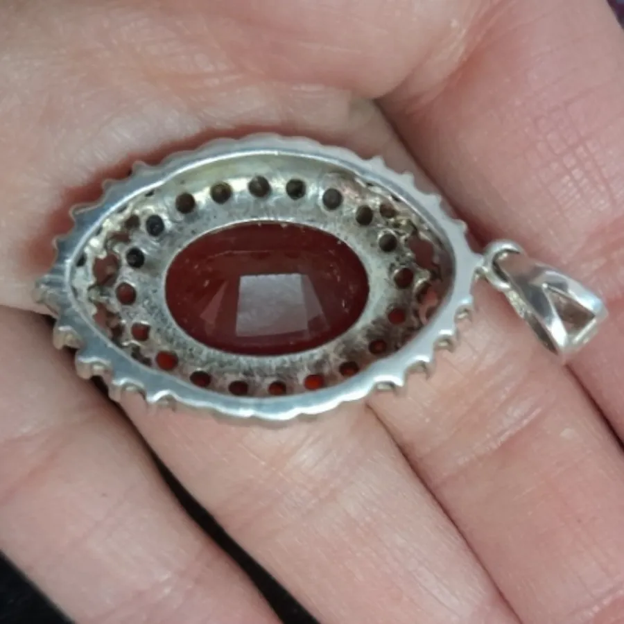 گردنبند قدیمی نقره