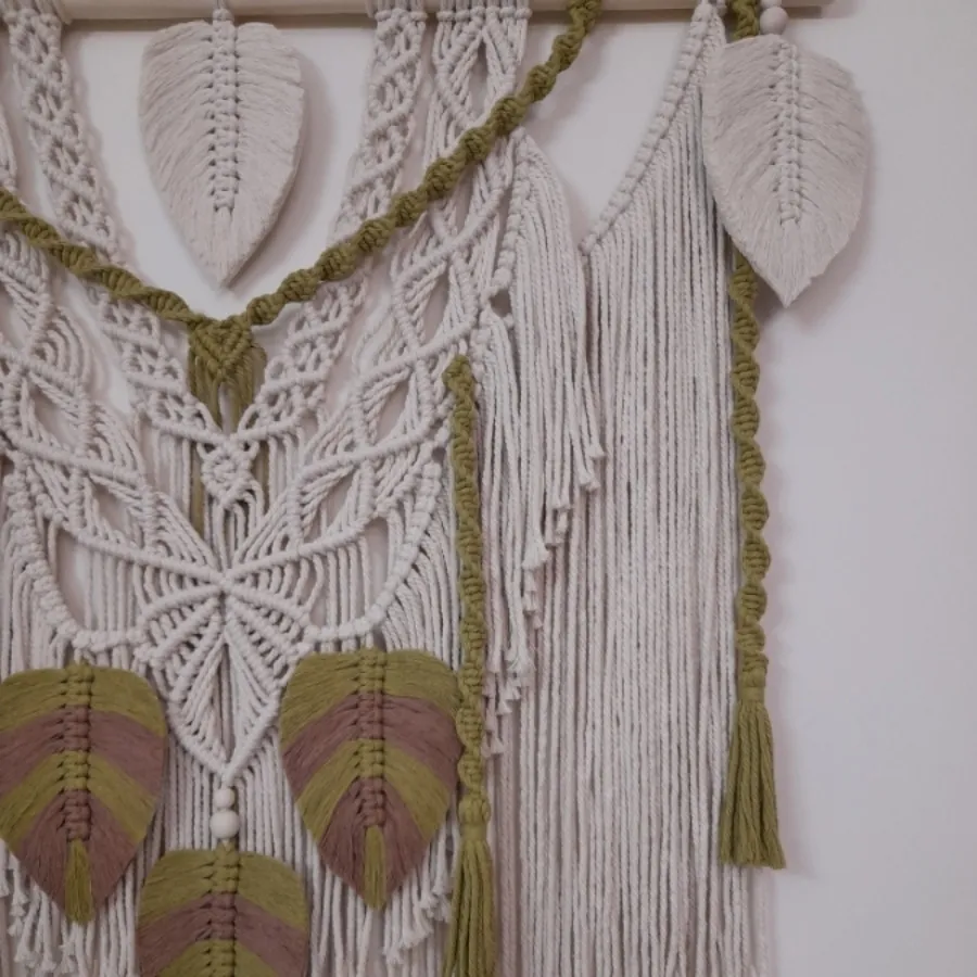 دیوارکوب مکرومه مدل شهناز