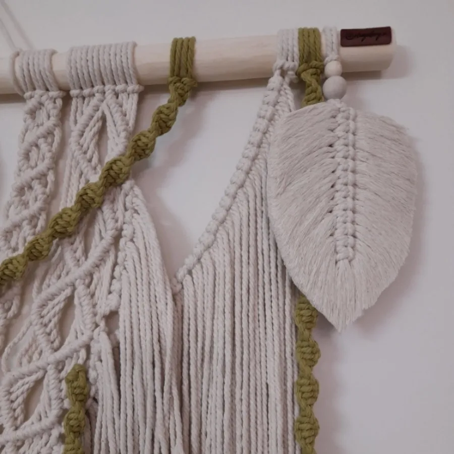 دیوارکوب مکرومه مدل شهناز