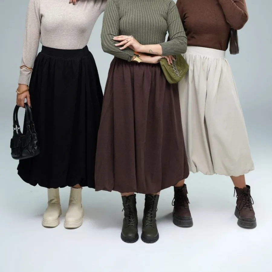 دامن قارچی نجلا