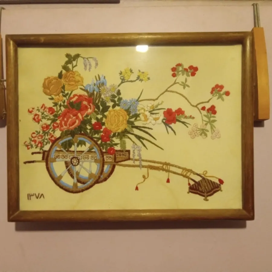 تابلو گلدوزی