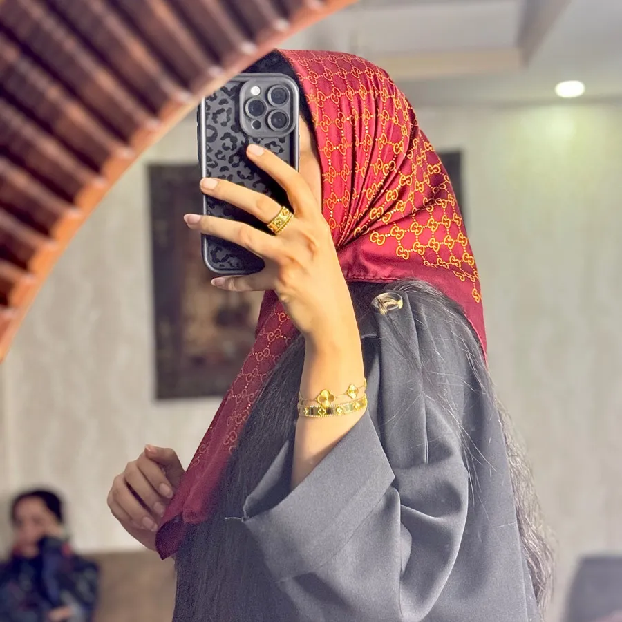 روسری 2 رو کوچک