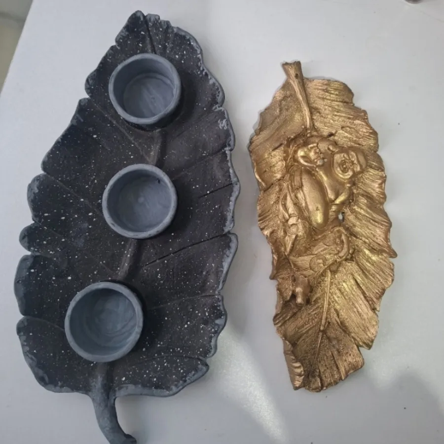 شمعدان و جا عودی