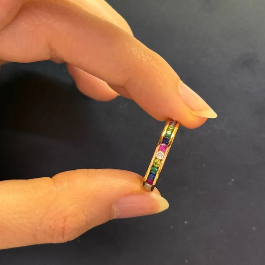 انگشتر هفت رنگ