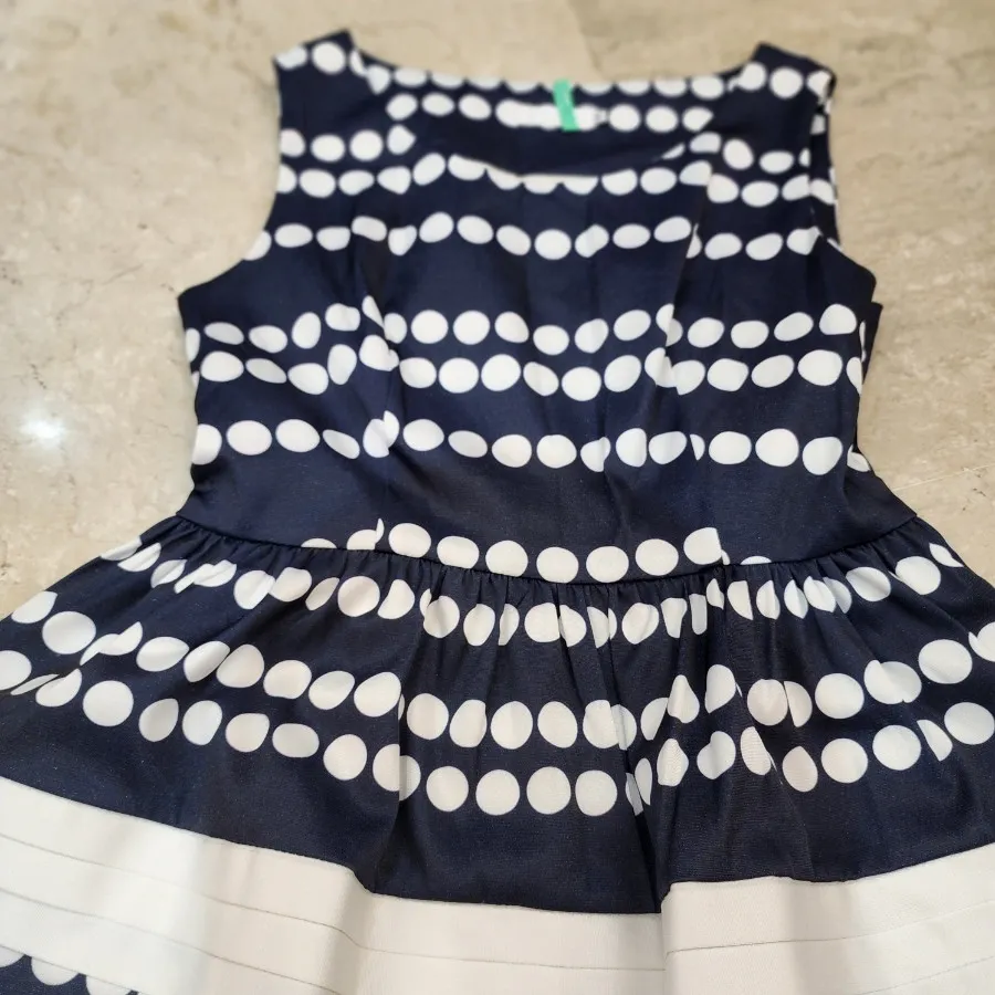 پیراهن خال خالی کوتاه