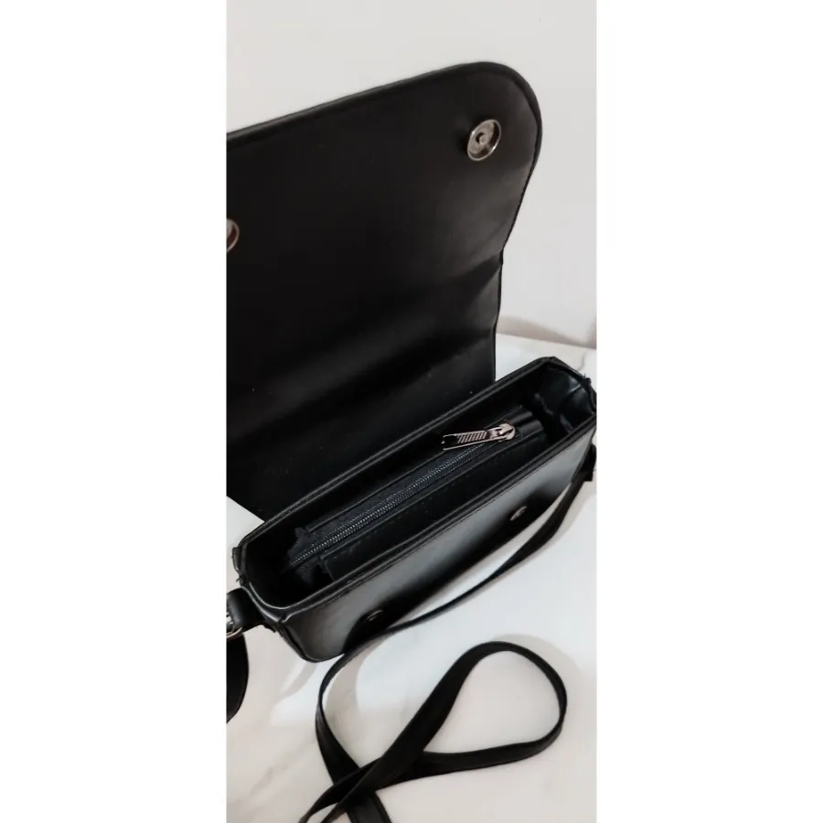 کیف چرم مشکی