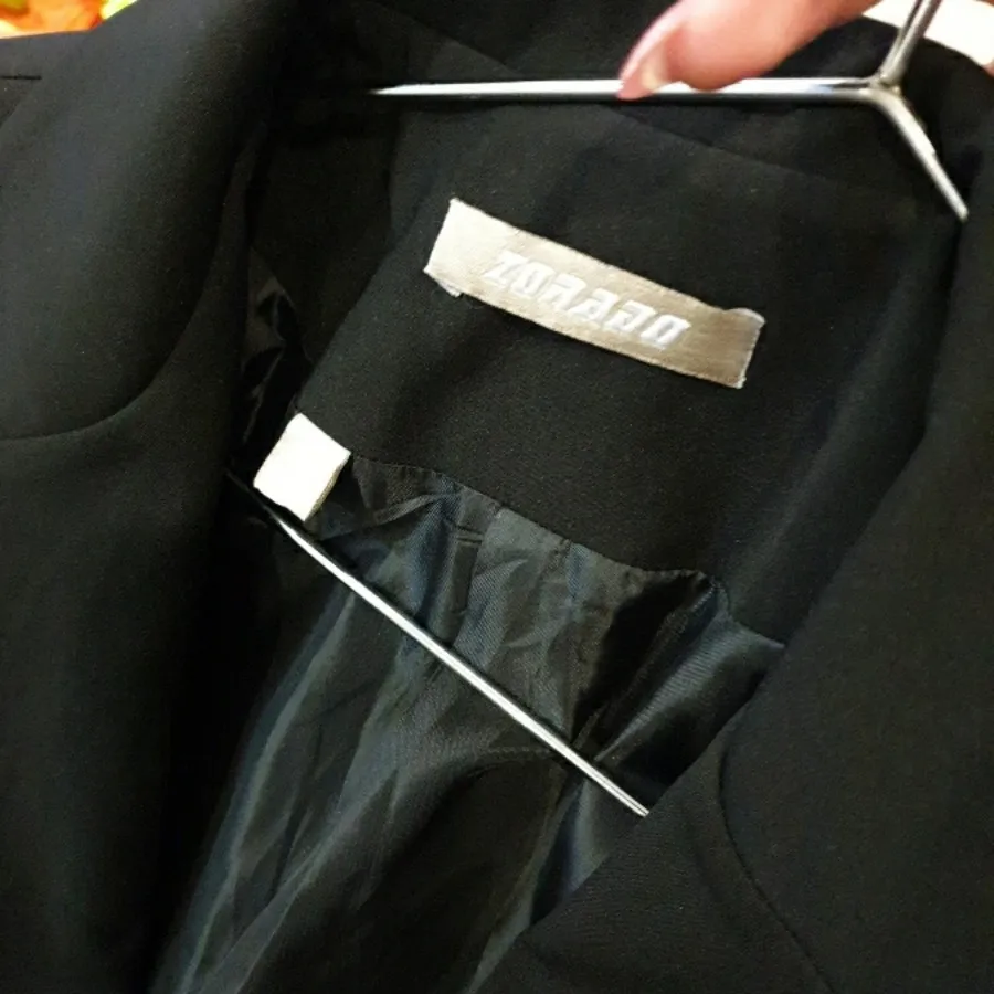 جامپسوت مشکی زورادو کرپ