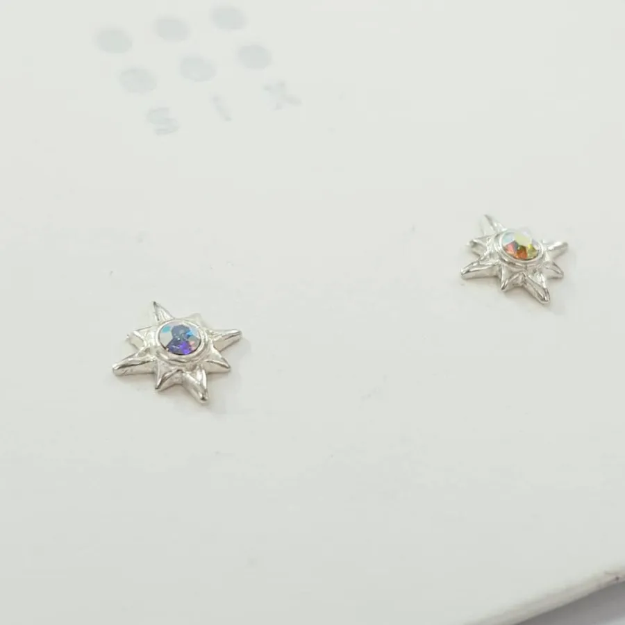 گوشواره گلگوش نقره 925