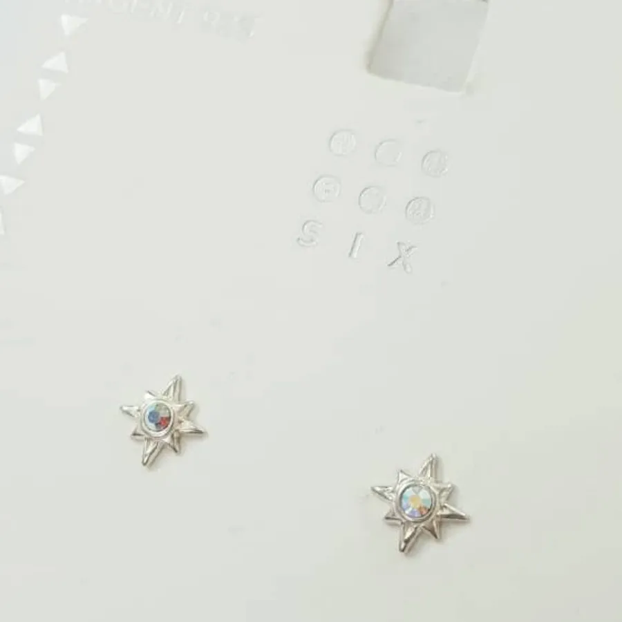 گوشواره گلگوش نقره 925