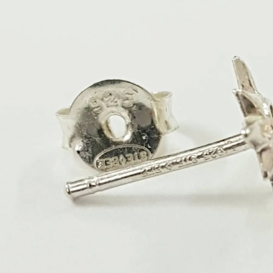 گوشواره گلگوش نقره 925