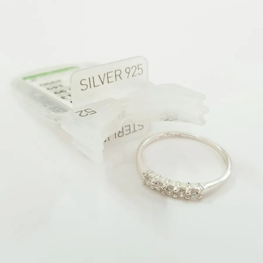 انگشتر نقره 925 نگین دار