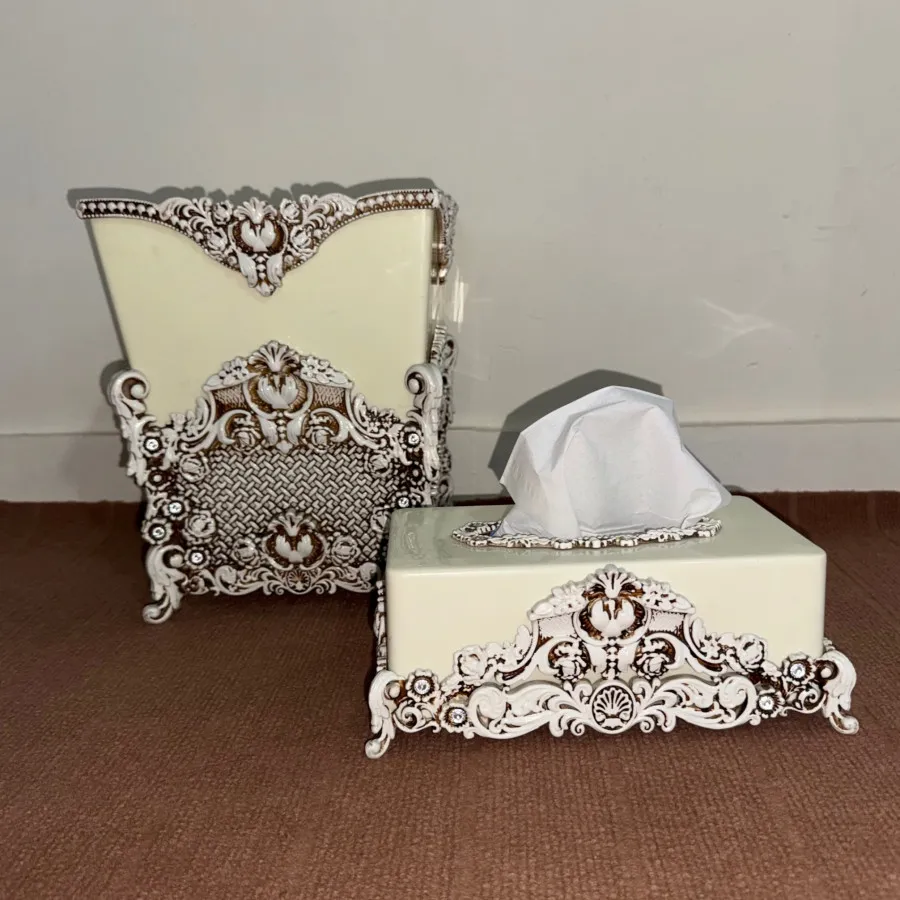 حا دستمال و‌ سطل اشغال