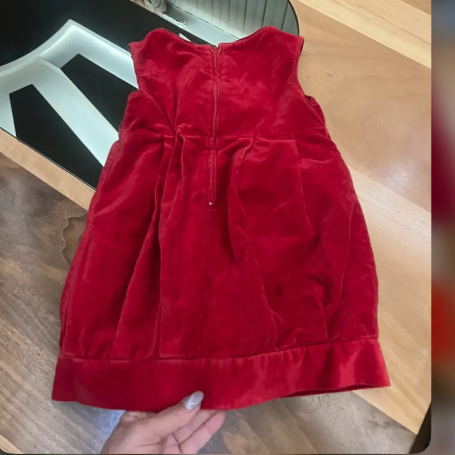 پیراهن مخمل عروسکی