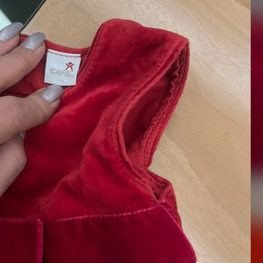 پیراهن مخمل عروسکی