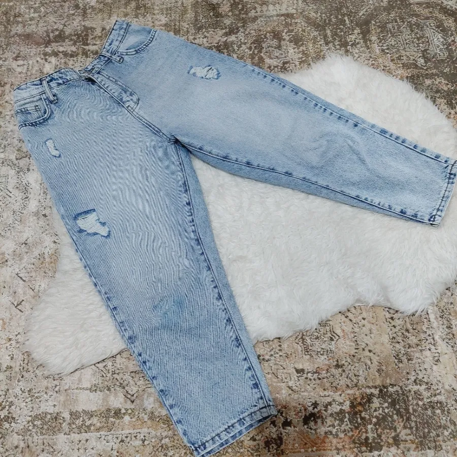 شلوار جین مام استایل