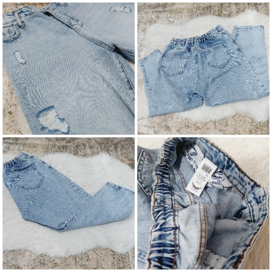 شلوار جین مام استایل