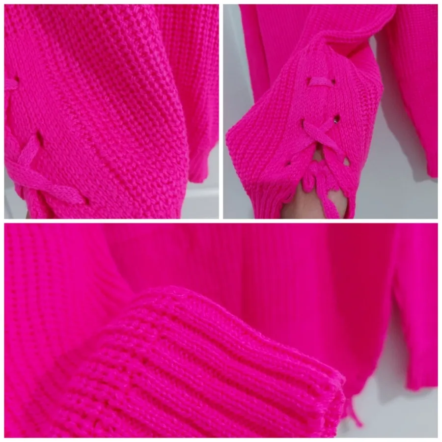 بافت نیمه ضخیم صورتی نیون