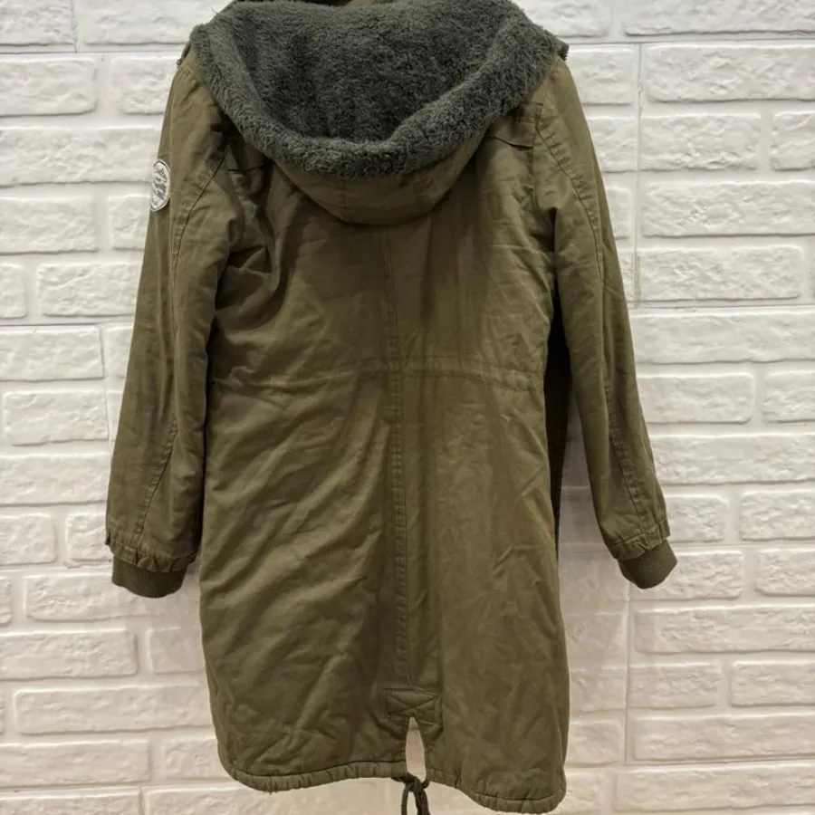 کاپشن وارداتی سبز