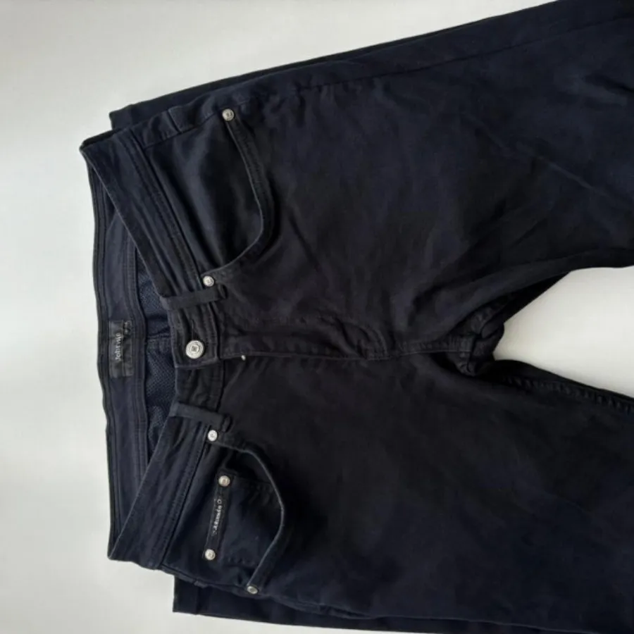 شلوار مردانه جین سورمه ای