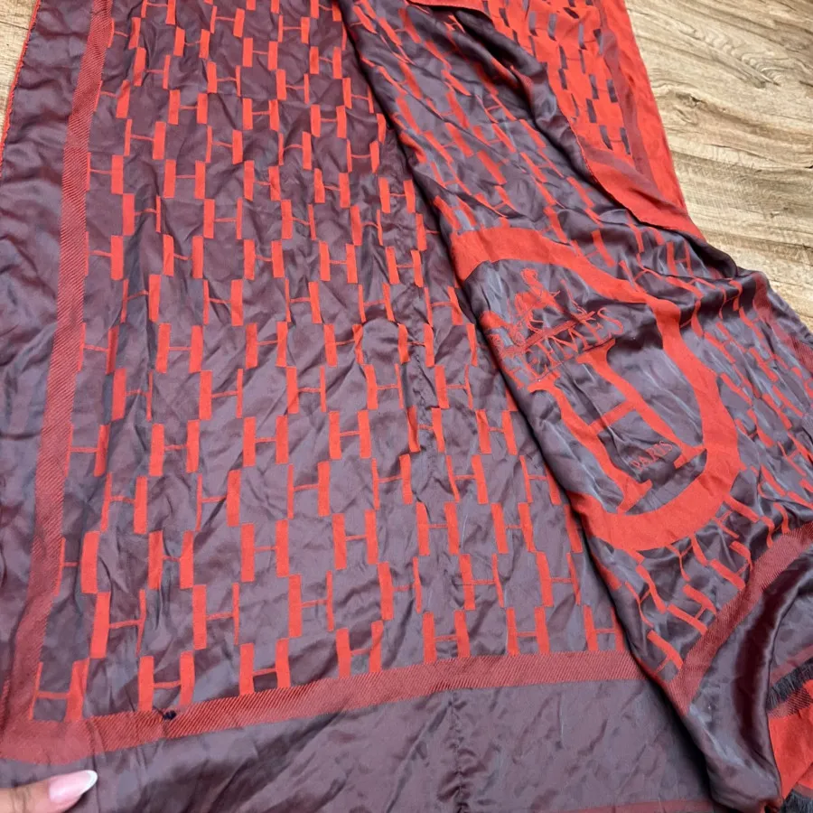 شال دو رو هرمس