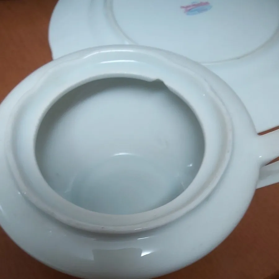 قندان گلسرخی عتیقه